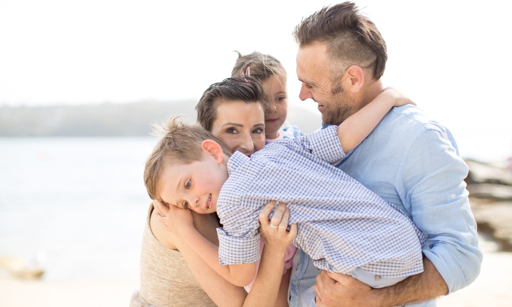 Louise and her family