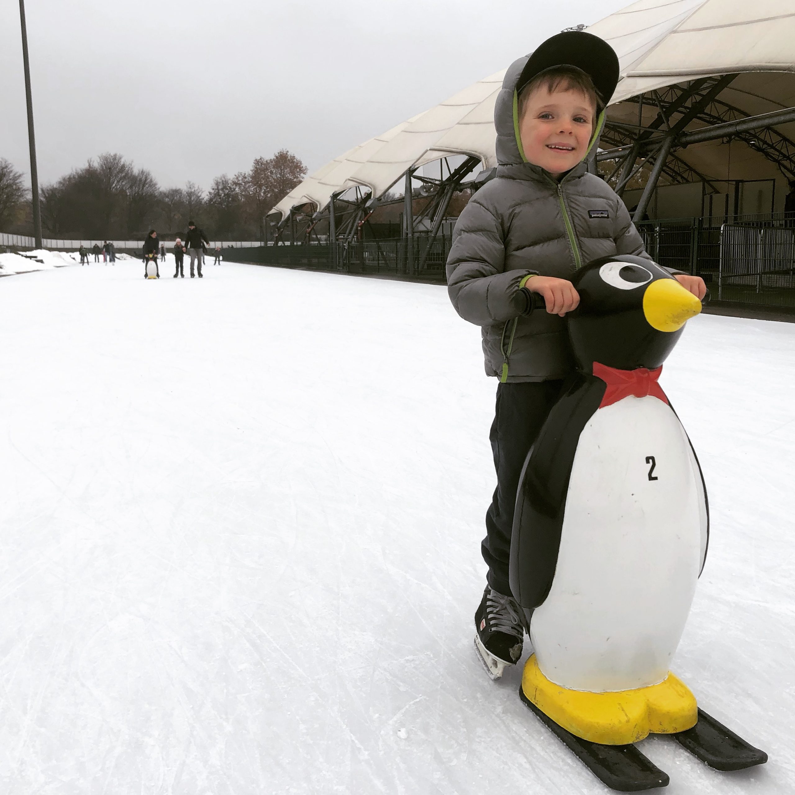 Noah Byrne and the Frankfurt Ice Skating Park