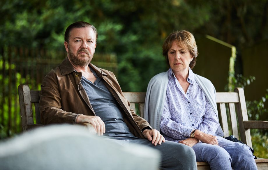 The After Life Scene With Ricky Gervais