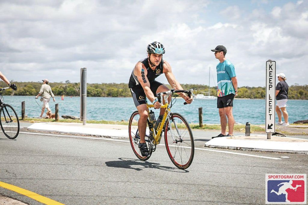 Tristan Byrne Noosa Tri Bike leg