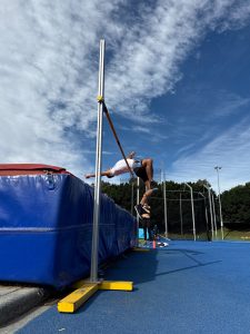 high jump at kerryn mccann athletic centre